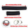 Air Diesel Heater 60mm Diameter 200cm Length Duct Pipe Tube Hose Outlet Exhaust Joiner Connector For Webasto Eberspaecher.