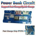 IP5356 27W Quick Charge PD3.1 USB 3.1 Gen-1 Digital Power Bank Circuit 3 in 1 Charging Input Output Port LED Display. 