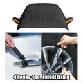 Car Windshield Covers Snow Shield Waterproof Winter Outdoor Awning Sunshield Half Protector Cover External Front Window Sunshade. 