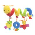 Baby Crib Hanging Rattles Toys Car Seat Toy Soft Mobiles Stroller Crib Cot Spiral Toy Pram Hanging Dolls for Babies Newborn Gift. 