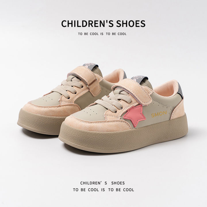 Girls%20Canvas%20Shoes%20Anti-slip%20Soft%20Bottom%20Velcro%20Children's%20Sneakers%20Trendy%20Elementary%20School%20Students%20Shoes%20Fall%20New%20Style%20-%20Image%206