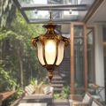 European and American outdoor chandelier waterproof balcony corridor aisle courtyard lamp garden grape rack pavilion outdoor chandelier. 