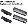 1Set Clipper Blade for Kemei Km-1102 Clipper Electric Shaver Parts Net Replacable and Durable Stainless Steel Material. 
