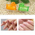 Animal Nail Brush Nail Art Manicure Pedicure Soft Remove Dust Plastic Cleaning Nail Brushes File Collar Brush Tools Set Salon.