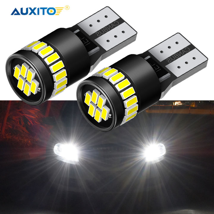 2x W5W T10 LED Canbus-vrij 6000K Wit – 250 Lumen, 12V, Passend Voor Kenteken, Kofferbak, Parkeerlicht En Interieur