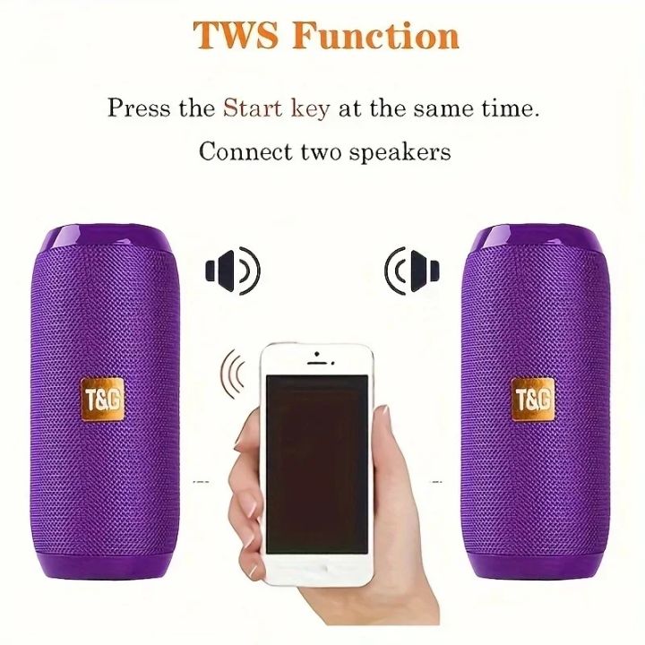 T&G%20TG117%20Portable%20Bluetooth%20Speaker%20Outdoor%20Wireless%20Woofer%20Free%20Call%20/FM/TF%20Card/USB%20Flash%20Drive%20Connect%20Mobile%20Phone/Tablet%20-%20Image%204