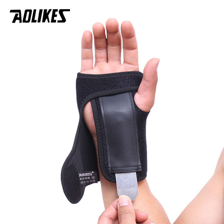 AOLIKES%201PCS%20Weight%20Lifting%20Gym%20Training%20Sports%20Wristbands%20Wrist%20Support%20Straps%20Wraps%20Hand%20Carpal%20Tunnel%20Injury%20Splint%20-%20Image%203