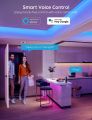 Govee Smart LED Strip Lights, 50ft WiFi LED Lights with App Control, LED Lights for Bedroom, Living Room, Home, Party, 64 Scenes and Music Sync, Work with Alexa and Google Assistant, 2 Rolls of 25ft. 