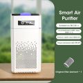 Smart Air Purifier Negative Ions Generator Nano Filtration Formaldehyde Removal Intelligent Secondhand Smoke Air Ozonizer. 