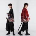 Summer Loose Japanese Samurai Kimono Streetwear Cardigan Cosplay Haori Harajuku Women Men Yukata Traditional Clothing.