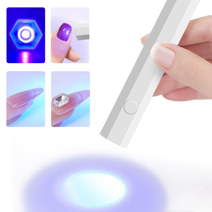 Quick Dry Nail Phototherapy Machine 3 UV LEDs 3W Gel Polish Nail Dryer