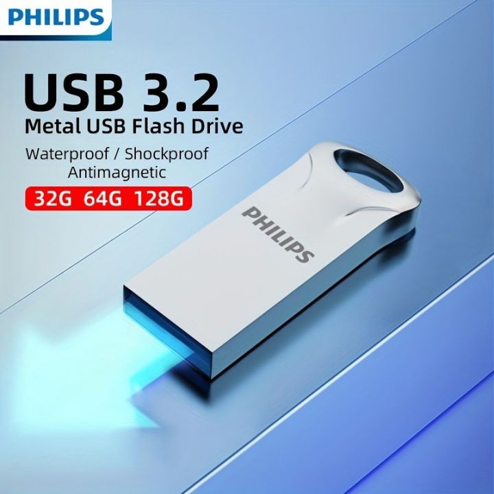 USB FLASH DRIVE PHILIPS HIGH SPEED 64GB 3:2

(Read and Write Speed Is 150 mbs)