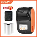 Mini Portable Thermal Receipt POS Printer Wireless Bluetooth 58mm Ticket Bill IOS Android PC Invoice Business Retail Ink-free. 