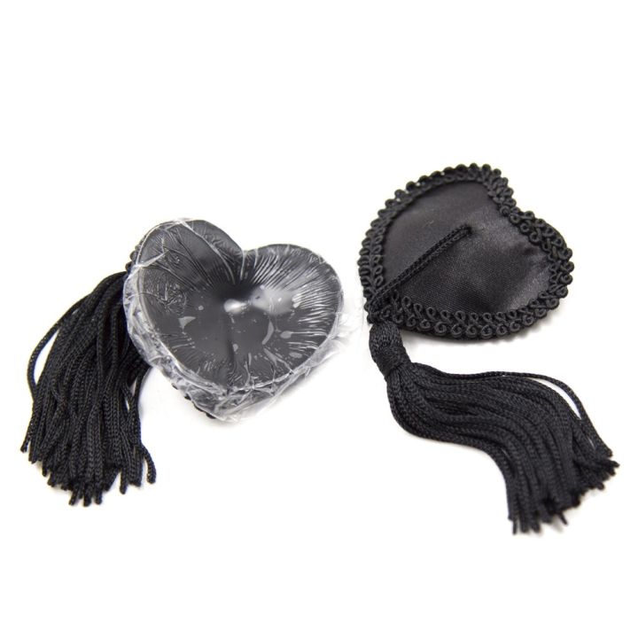 Women%20Heart%20Lace%20Nipple%20Covers%20Tassel%20Pasties%20Reusable%20Adhesive%20Breast%20Petals%20Exotic%20Lingerie%20Accessories%20For%20Romantic%20Night%20-%20Image%204
