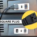 12V Car Refrigerator Power Cord Fridge Freezer Power Cord For ARB Car Cigarette Lighter Adapter Fridge Heater Extension Cable 2m. 