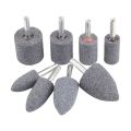 1PC Grinding Head Hexagonal Shank Grinding Wheel Sharpening Head Portable Grinding Drill Tool CorundumCone For Metal Machinery. 