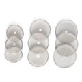 3 PCS of reusable stainless steel French filter press coffee machine, detachable mesh filter, coffee pot filter cartridge. 