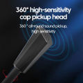 Elough Desktop Microphone Computer Desktop Microphone Gaming E-sports Conference Recording Noise Reduction USB/3.5mm Microphone. 