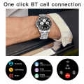 Fendior 2024 OEM ODM Smartwatch R1 3D Convex Real-Time Pointer Private Custom Logo Dial Heart Rate Blood Pressure Smart Watch. 