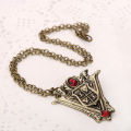Women Cosplay Necklace Props Movie Twilight Theme Rosalie Same Design New Moon Crest Volturi Charms Necklaces Jewelry Part Acces. 