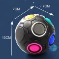 1Pcs Black Magic Rainbow Ball Kid Release Stress Toys Game Set Bundle Stress Ball Brain Games. 