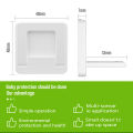 MIRTHBABY Baby Safety Window Slide Locks For Kids Child Proof Patio Sliding Glass Door Lock White.