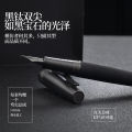 Hongdian 6013 Matte Black Fine Nib Fountain Pen with Metal Box Titanium Black Gift Pen Set.