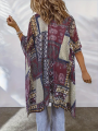 Plus-Size Women's Bohemian-Style Casual Beach Vacation Summer Cover-Up.