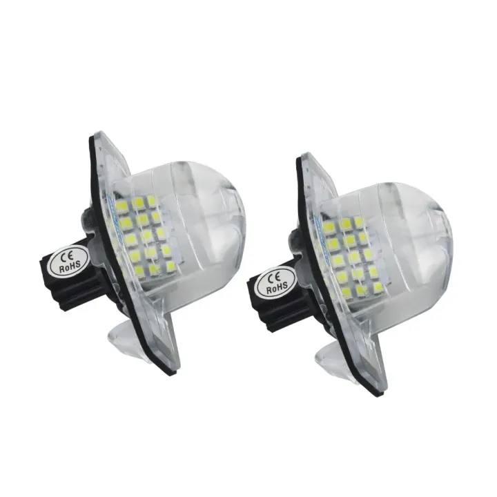 ANGRONG%202x%20LED%20License%20Number%20Plate%20Light%20Lamp%20White%20For%20Honda%20Odyssey%20Stream%20Crosstour%20CR-FR-HR-V%20Insight%20Fit%20/%20Jazz%20-%20Image%202