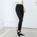 2025 New Autumn Black Pencil Pants Women Korean Style Tight Stretch Office Lady Denim Pants Elegant Comfy Ankle Length Jeans. 