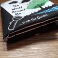 The World Around Me - Cloth Book - My first words from the Quran - Bilingual Cloth Book - Arabic and English - Fabric Soft Book - Touch and feel Sensory Educational Toy - Islamic kids book - Toddlers Babies Infants Book. 