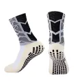 MagiMobo Grip Football Socks Glue Dispenser Men Mid Calf Socks Non Slip Running Sports Socks. 