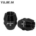 For YAMAHA XMAX300 XMAX 300 accessories Front Fork Wheel Fall Muffler Pipe Frame Protection Frame Slider Anti Crash Protector.