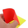 100-1Pairs Soccer Referee Cards Red Card and Yellow Card Football Referee Soccer Accessories Outdoor Survival Equipment. 
