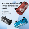 ROCKBROS Bicycle Cylinder Pannier Bag Waterproof Bike Hanging Pack Adjustable Pannier Pack Hanging Cylinder Bag Multifunctional. 