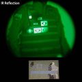 IR Reflective Patches Camouflage Flag of The UK,Spain,France,Germany,and Other Countries,Military Tactical Badge Fabric Applique. 