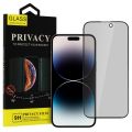 1-5 Pic's IP All Models Privacy Screen Protector, IP 11 / 12 / 13 / 14 / 15 / 16 Full Cover Anti-Spy Privacy Tempered Screen Protector, 3 Pieces Privacy Protector With Free Soft Cloth. 
