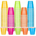 50PCS/Bag Mini Plastic Shot Cups Disposable Random Color PartyGraduation Birthday WeddingPicnic Valentines Drinkware Accessories. 