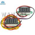 0.36 Inch 0.36" Digital Voltmeter Red Green Blue DC 2.5-40V 0V-100V 2/3 Lines 3 digit Voltage Panel Meter Display led Color. 