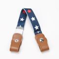 Canvas Children Elastic Belt Pants for Girls Boys Anti Deduction Belt Baby Nursery Essential 16 Colour Kid's Jeans Belt.