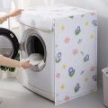 7KG Washing Machine Dustproof Cover Cute Print Anti-Corrosion Cover For Automatic Roller Washing Machine Durable Waterproof Case.