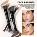 MAANGE 7pcs Professional Dual-ended Makeup Brushes Soft Dense Hair for Foundation Powder Blush Eyeshadow Makeup Accessories . 