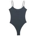 HXAO Fashion 2024 Woman One pieces Bodysuit Women Top White Black Bodysuit Slip Short Tight Jumpsuit Woman Backless Top. 