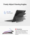 Inateck iPad Pro 12.9 Inch Keyboard Case 2018 3rd Gen Only, Flexible and Stable Kickstand, with Pencil Holder, Detachable, 3rd 4rth Gen, KB02010. 
