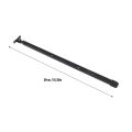 15.35in Roof Vent Opener Bar Aluminum Rustproof Easy Installation Manual Greenhouse Greenhouse Window Stay with 6 Screws. 
