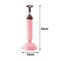 Silicone Toilet Pipe Plunger Vacuum Suction Cups Multifunction High Pressure Pump Anti Clogging Bathroom Kitchen Sink Unclog. 