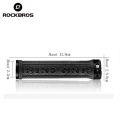 ROCKBROSBike Grips TPR  Anti-slip Bicycle Handlebar Grips Soft 3D Lock On Handle Bar Cycling Parts MTB Mountain Bike Grips. 
