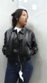 women's/girl's Lather jacket. 