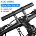 20cm Bicycle Handlebar Extended Bracket Bike Mount Bar Computer Holder Support Rack Alloy Stand Double Frame Bicycle Clip.