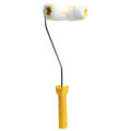 1PC Curved Pipe Brush With Roller Professional Pipe Paint Roller Kit For 1 1/4" To 2 1/4" Diagonal Pipe Or Cylindrical Products. 